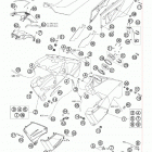 990 ADVENTURE S USA CHASSIS Бак,сидение