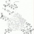 690 LC4 USA ENGINE Масляная система