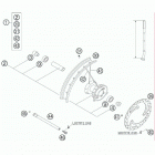 65 SX CHASSIS Переднее колесо