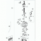 50 SX JUNIOR ENGINE Карбюратор