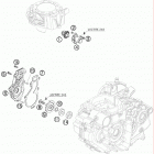 690 LC4 USA ENGINE Водяной насос