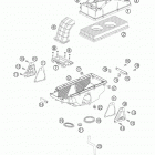 990 SUPER DUKE ANTHRAZIT USA CHASSIS Фильтр воздушный