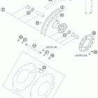 50 SX  CHASSIS Переднее колесо