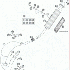 85 SX 19-16 CHASSIS Глушитель
