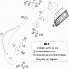 50 MINI ADVENTURE CHASSIS Exthaus sy stem