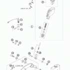 990 ADVENTURE S USA CHASSIS Тормозной цилиндр задний