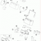 690 SUPERMOTO BLACK USA CHASSIS АКБ