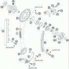 525 XC-W EXC ENGINE Timing v alv e