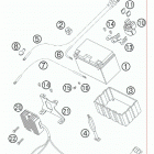 950 SUPERENDURO R CHASSIS АКБ