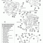 950 SUPERMOTO R USA ENGINE Картер двигателя
