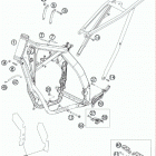 125 SX CHASSIS Рама