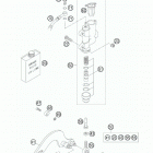 50 SX  CHASSIS Тормозной цилиндр задний