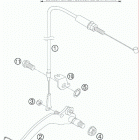 50 SX JUNIOR CHASSIS Тормозной цилиндр задний