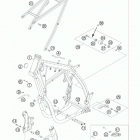 525 XC-W CHASSIS Frame, su b frame