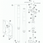 450 XC CHASSIS Telescopic fork
