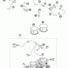 990 ADVENTURE USA ENGINE Корпус Дросселя