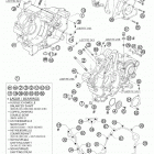 990 ADVENTURE USA ENGINE Картер двигателя