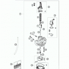 50 MINI ADVENTURE ENGINE Карбюратор