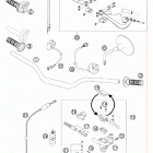 990 ADVENTURE BLACK ABS USA CHASSIS Руль