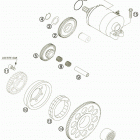 450 XC-G RACING USA ENGINE Электрический стартер