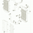 450 SX Система охлаждения