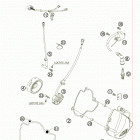 250 SX-F ENGINE Ignition system 4k3a