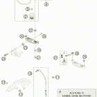 525 EXC-G RACING USA CHASSIS Спидометр