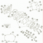 50 SX SEN Картер двигателя