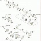 250 XC-W USA ENGINE Механизм переключения