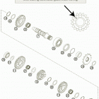 250 XC-W USA ENGINE Трансмиссия 2