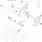50 SX CHASSIS Переднее колесо