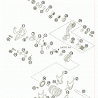 200 XC ENGINE Механизм переключения