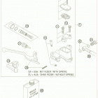 450 SX Главный цилиндр тормозной