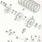 125 SX Сцепление