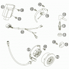 250 XC-W USA ENGINE Система зажигания