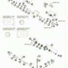 250 XC-W USA ENGINE Глушитель