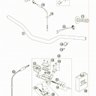 300 XC CHASSIS Controls    part number