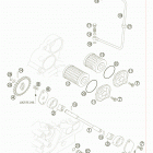450 EXC-G RACING USA ENGINE Масляная система