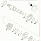 125 SX Трансмиссия 1