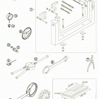 300 XC ENGINE Специальный инструмент