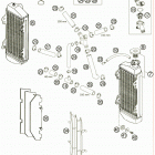 300 XC-W USA ENGINE Система охлаждения