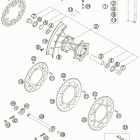 300 XC CHASSIS Заднее колесо