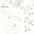 50 MINI ADVENTURE CHASSIS Заднее колесо