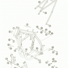 525 EXC-G RACING USA CHASSIS Frame, sub frame