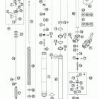 625 SMC CHASSIS USA 06 Fork legs ref# 1 - 38