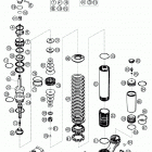 625 SXC CHASSIS 2006 Monoshock disassembled ref# 1 - 46