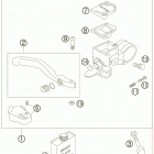 50 SX JUNIOR CHASSIS Главный цилиндр тормозной