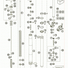250 XC CHASSIS Fork legs wp