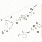 450 XC-G RACING USA CHASSIS Фара