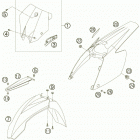 450 SX Обтекатель , крылья